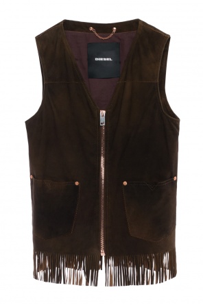 Fringe suede vest, zdjęcie 1 Fringe suede vest od Diesel